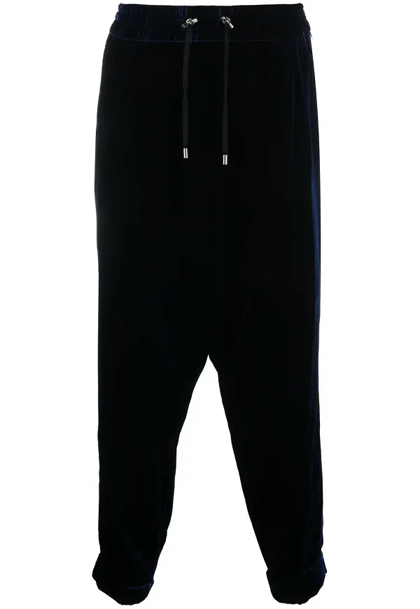 Balmain sweatpants med låg gren - Blå