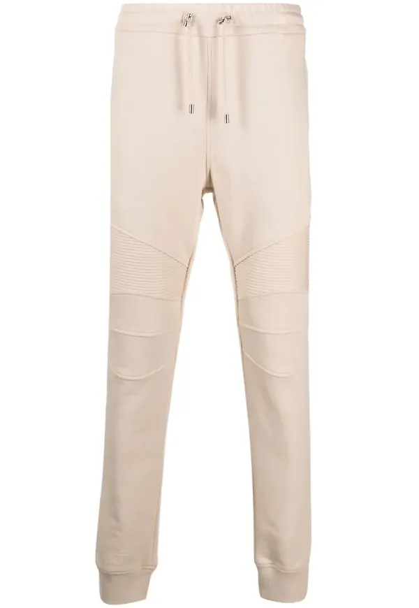 Balmain sweatpants med monogram - Neutral