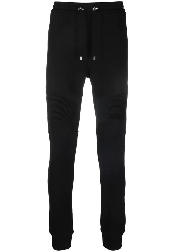 Balmain sweatpants med monogram - Svart
