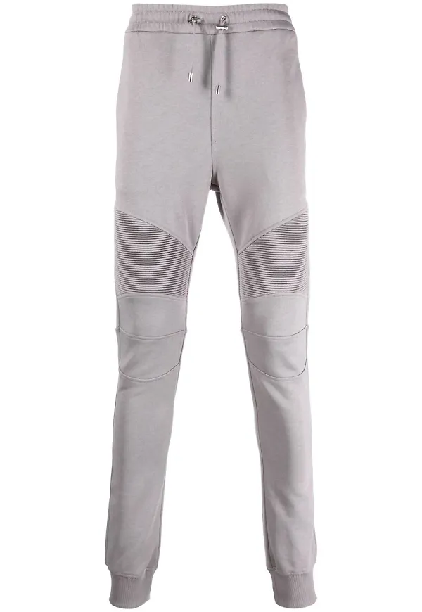 Balmain sweatpants med panel - Grå