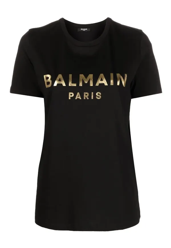 Balmain T-shirt Svart, Dam
