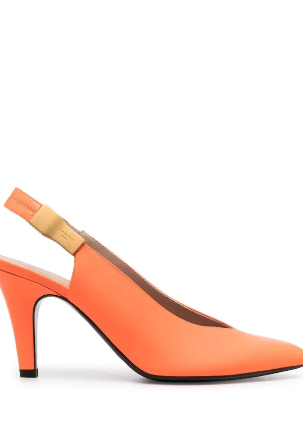 Balmain Tara slingback-pumps - Orange