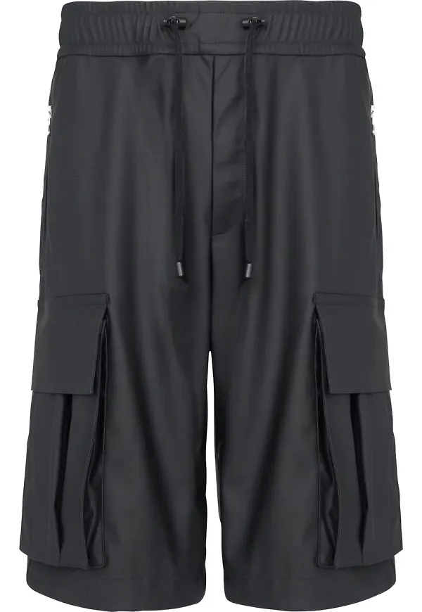 Balmain träningsshorts i cargo-modell - Svart