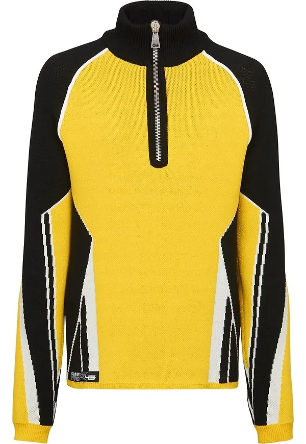 Balmain tröja med färgblock - Gul