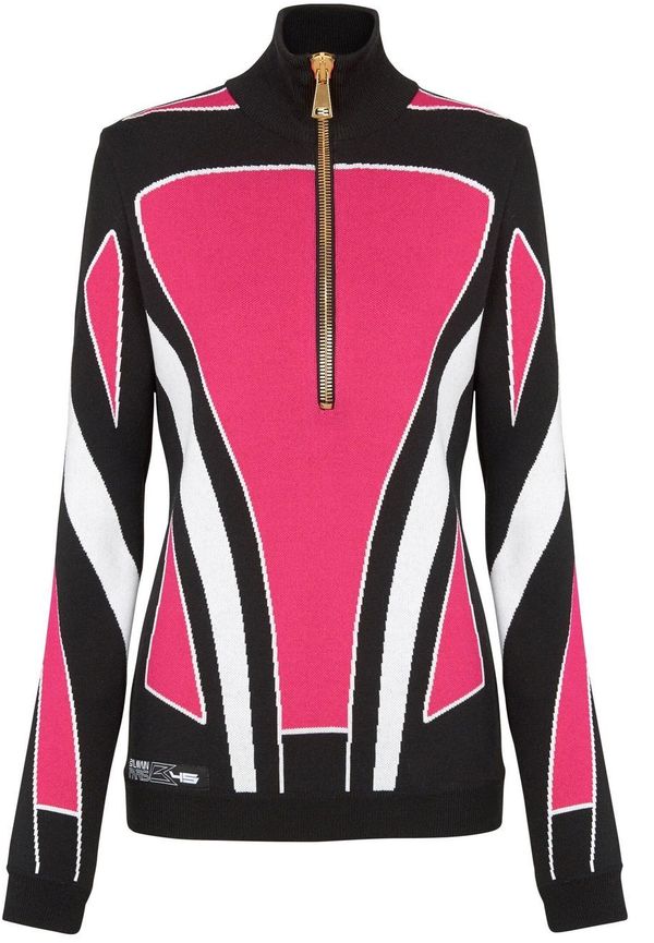 Balmain tröja med färgblock - Rosa