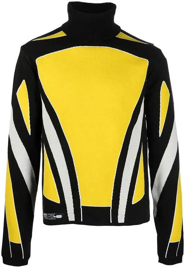 Balmain tröja med färgblock - Svart