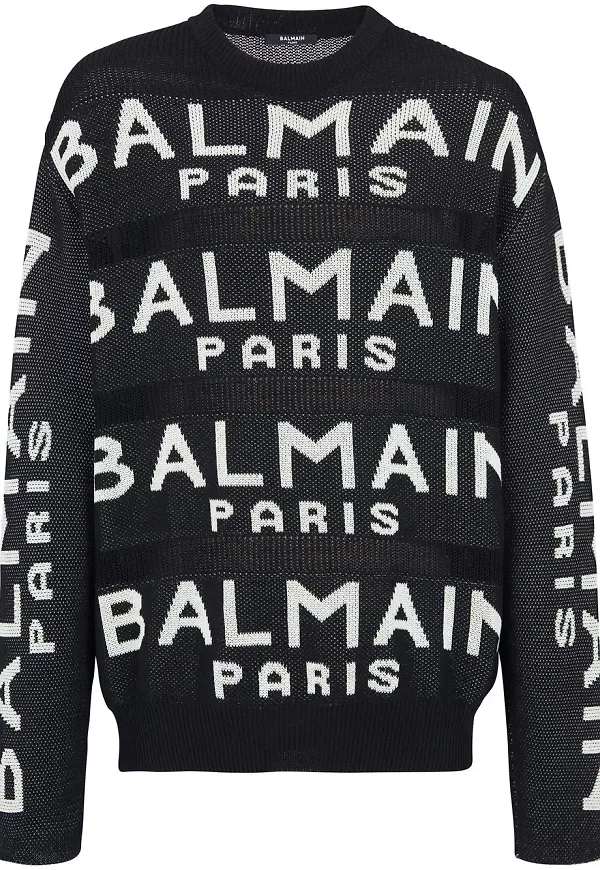 Balmain Tröjor och stickat - Svart