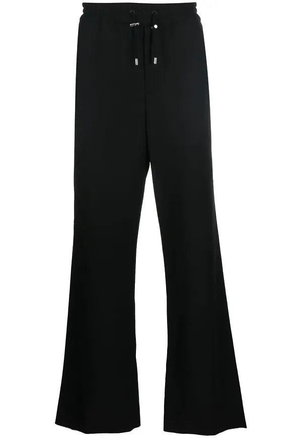Balmain vida byxor i jungfruull - Svart