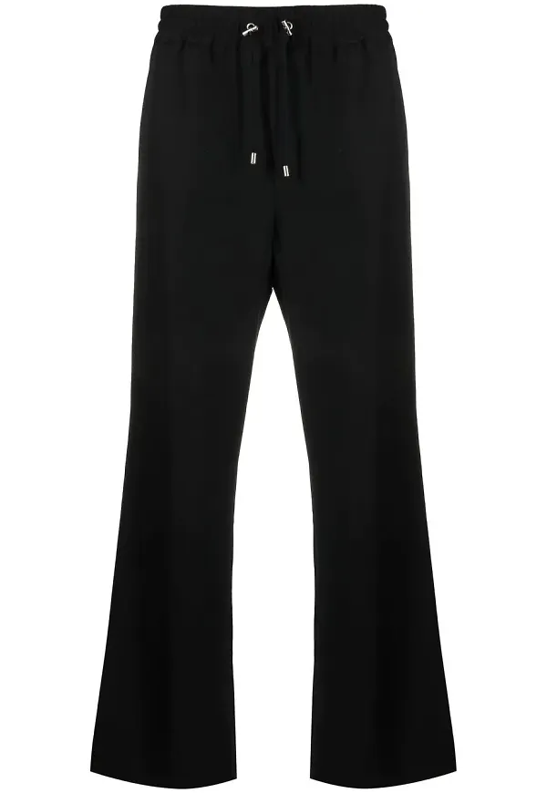 Balmain vida byxor med pyjamasformad stil - Svart