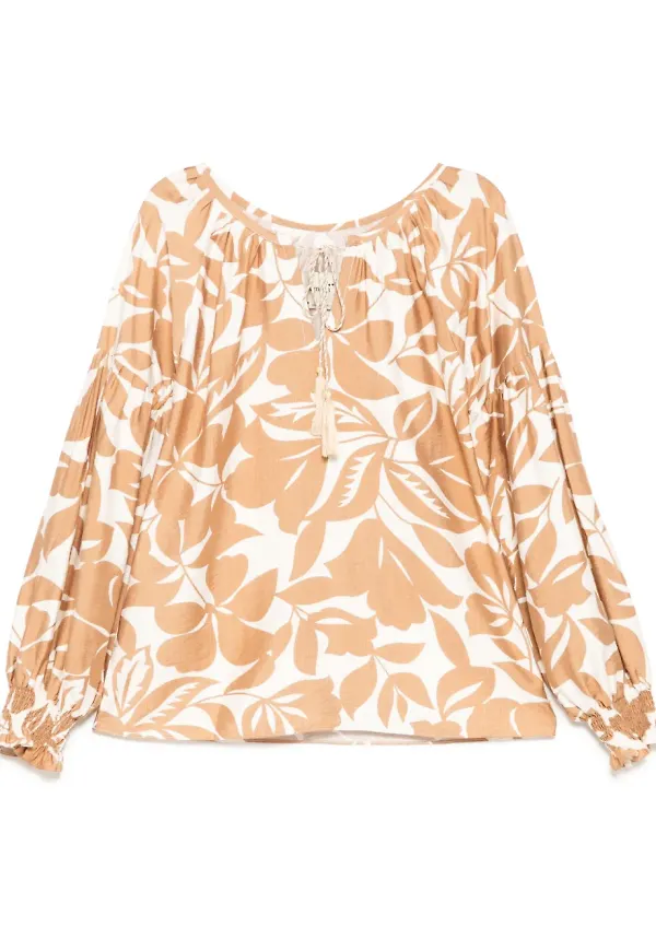 Bambah Costa blus - Brun