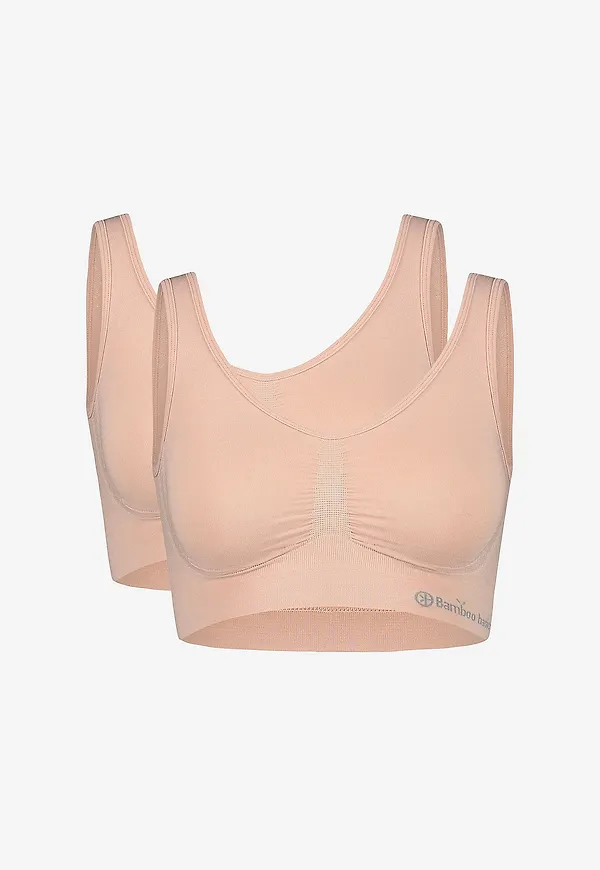 Bamboo Basics - Mjuk-bh B.b Seamless - Rosa