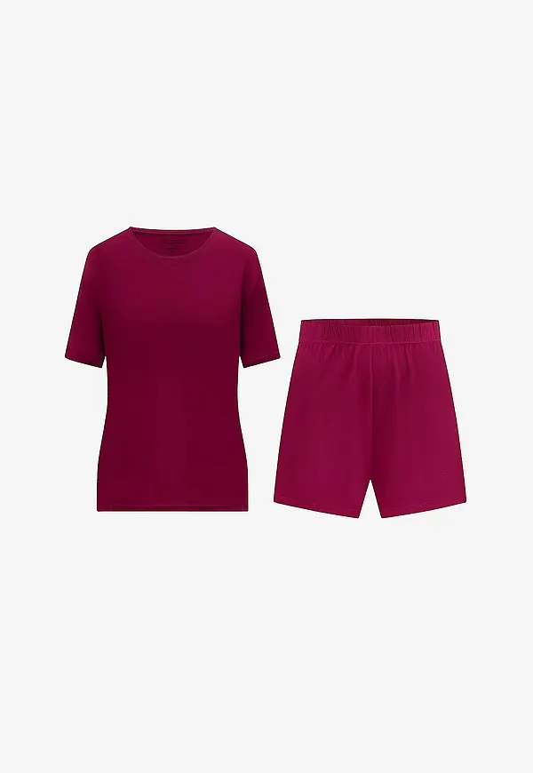Bamboo Basics - Pyjamasset B.B Pyjama Set Short - Brun