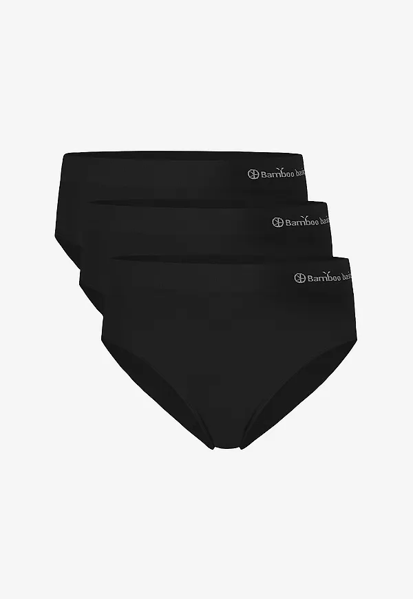 Bamboo Basics - Trosa B.b Seamless Full 3-pack - Svart