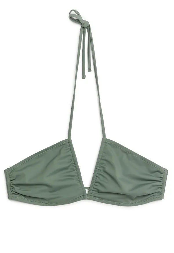 Bandeau Bikini Top - Green