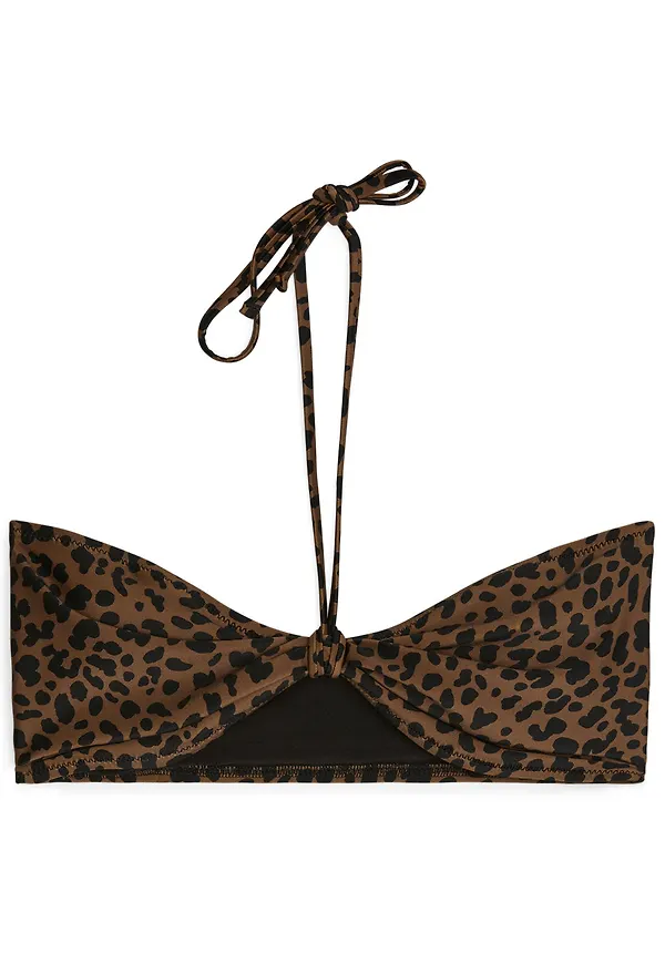 Bandeau Bikini Top - Beige