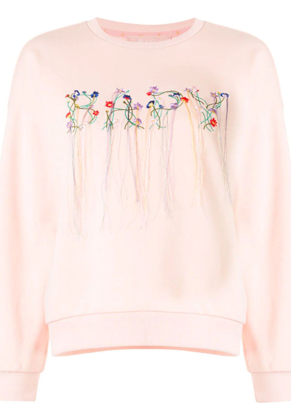 BAPY BY *A BATHING APE® blommig tröja med broderad logotyp - Rosa