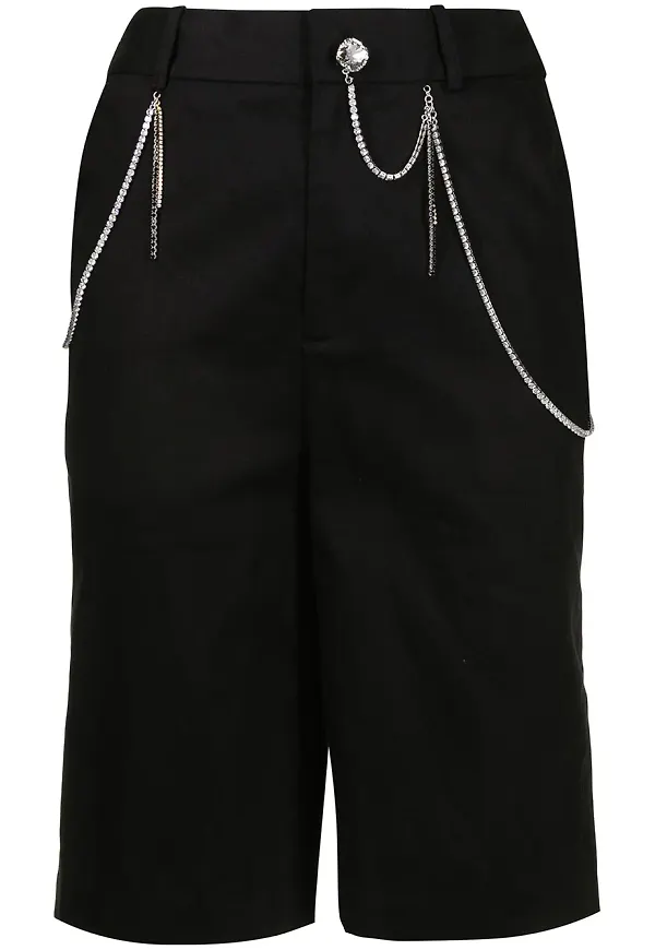 BAPY BY *A BATHING APE® shorts med strass - Svart