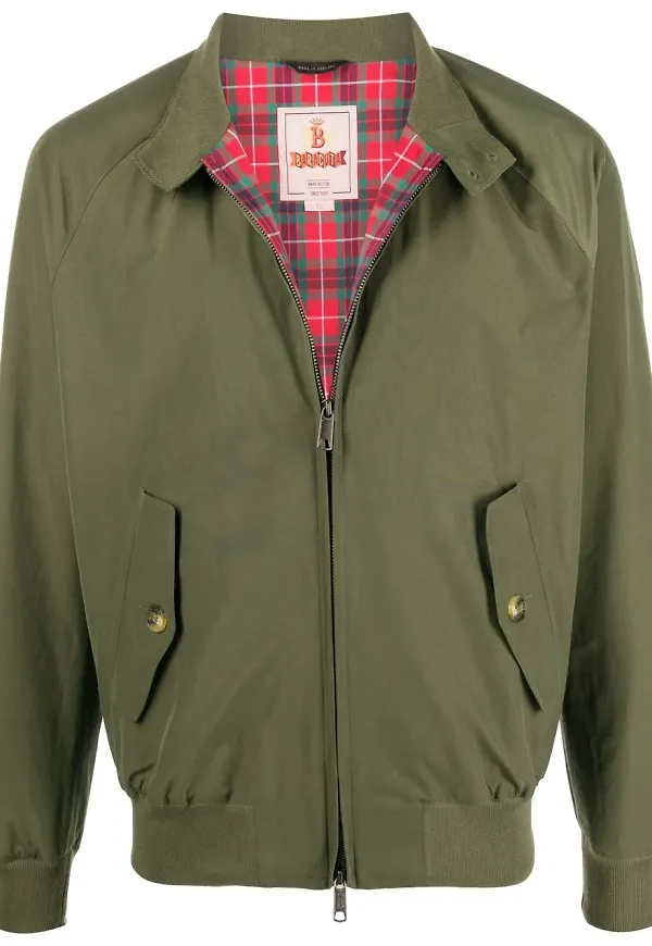 Baracuta G9 Harrington jacka - Grön