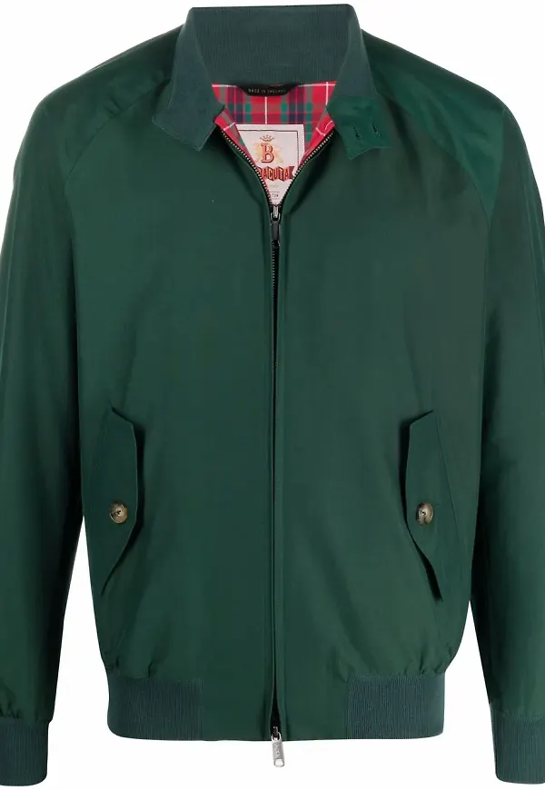 Baracuta G9 Harringtonjacka i bomber-modell - Grön