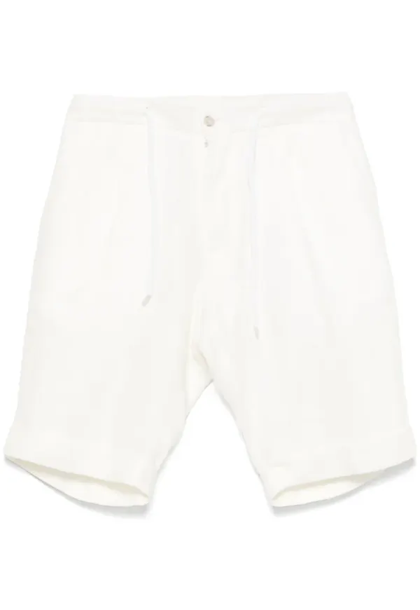 Barba linneshorts - Vit