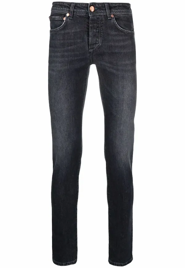 Barba skinny-jeans - Svart