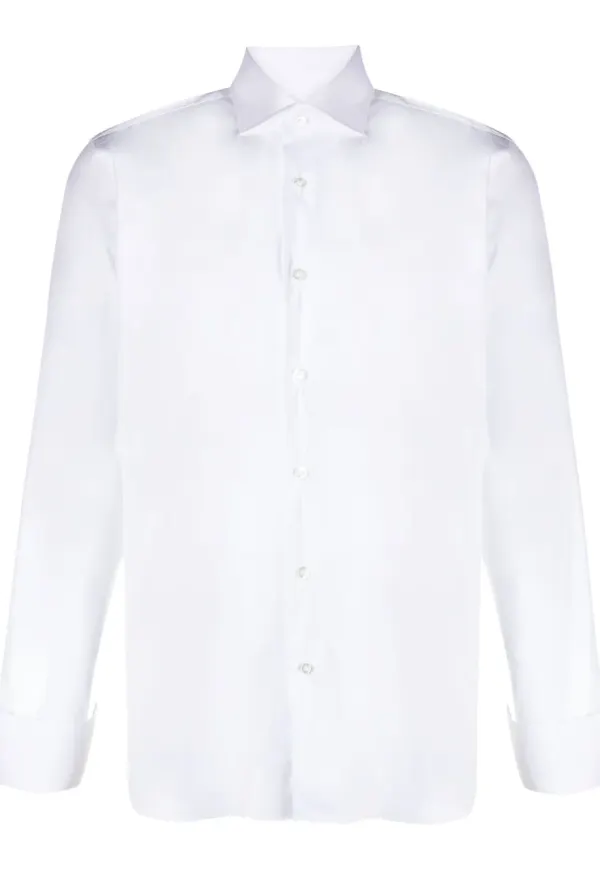 Barba skjorta med knäppning - Vit
