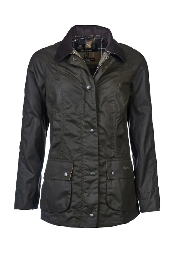 Barbour, Jacka, Dam, 3Xs, Beadnell Wax Jacket