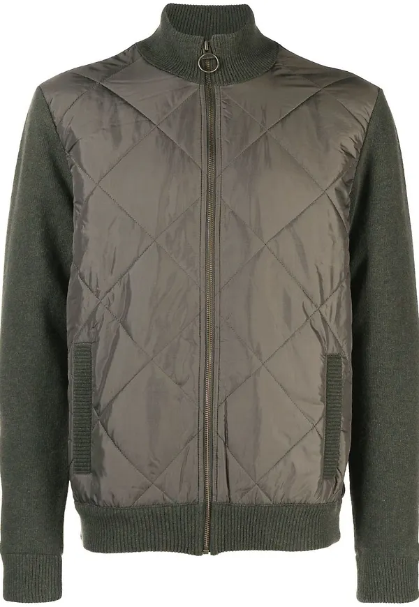 Barbour Arch Diamond bomberjacka - Grön