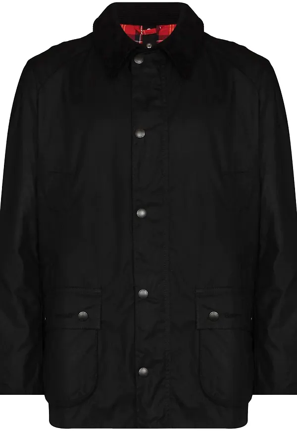 Barbour Ashby vaxjacka - Svart