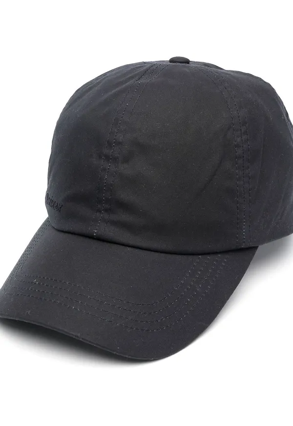 Barbour basebollkeps med logotyp - Blå