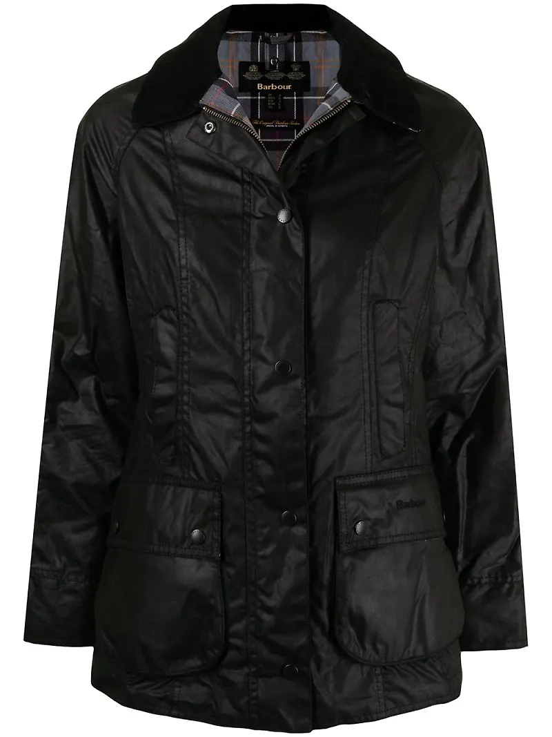 Barbour Classic Beadnell Waxed jacka - Svart