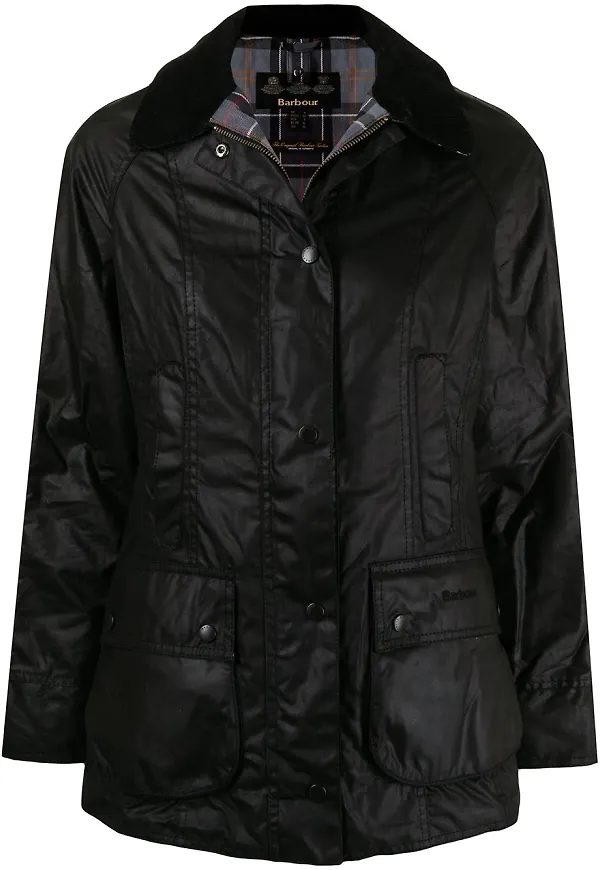 Barbour Classic Beadnell Waxed jacka - Svart