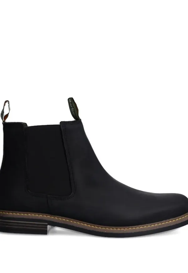 Barbour Farsley chelsea-boots med dragögla 30 mm - Svart