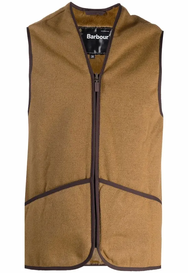 Barbour fleecejacka med väst - Brun
