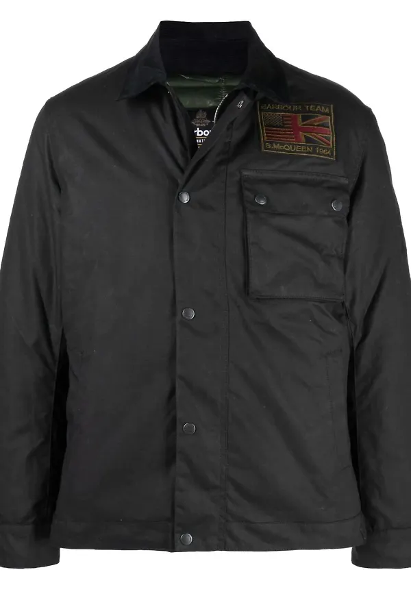 Barbour fältjacka - Svart