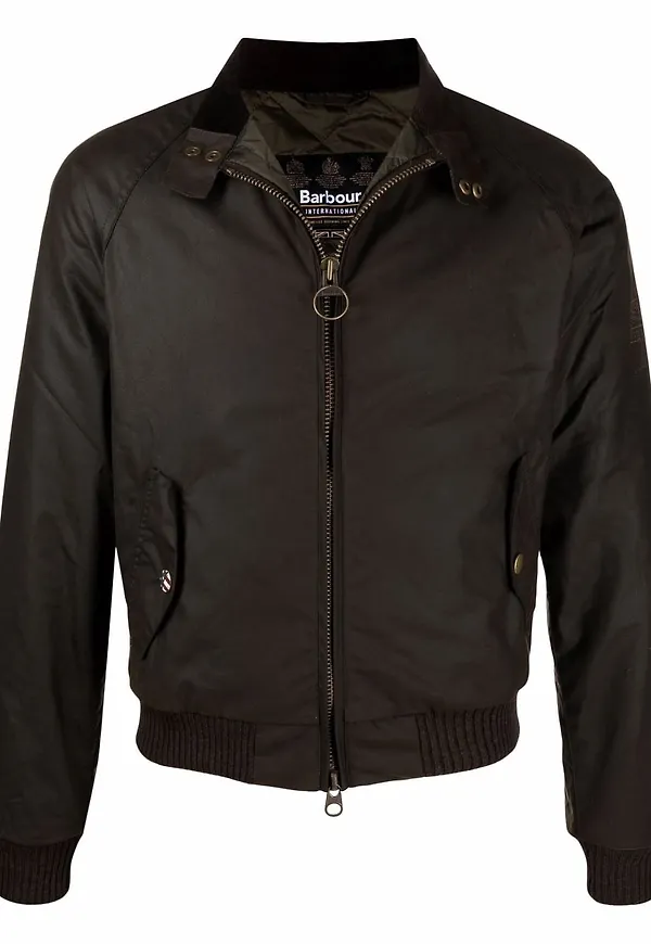 Barbour jacka med dragkedja - Grön