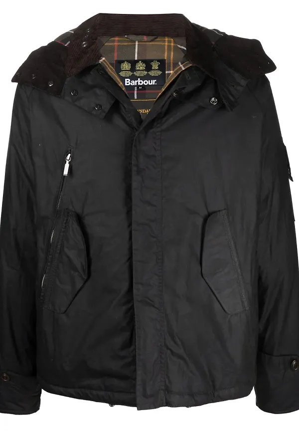 Barbour jacka med dragkedja - Grön