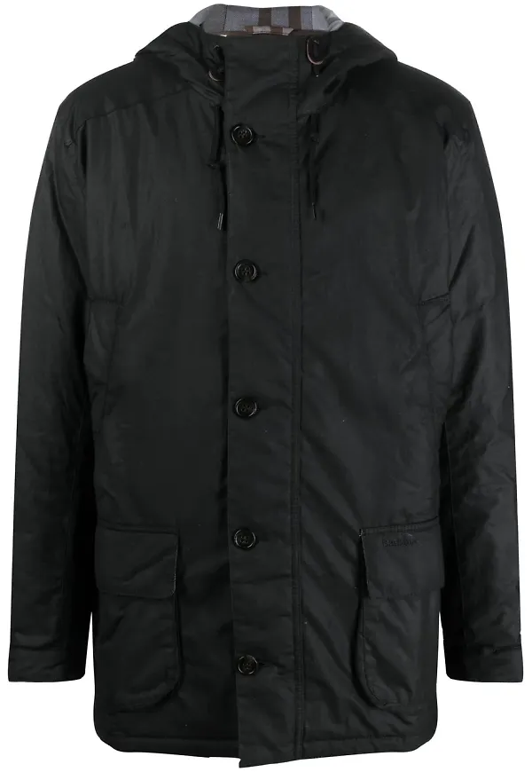 Barbour jacka med huva - Svart