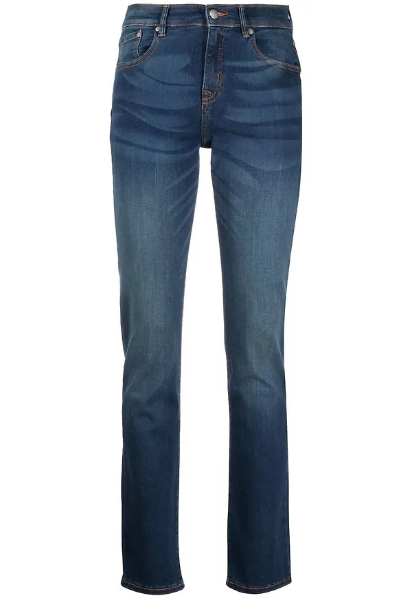 Barbour jeans med blekt effekt - Blå