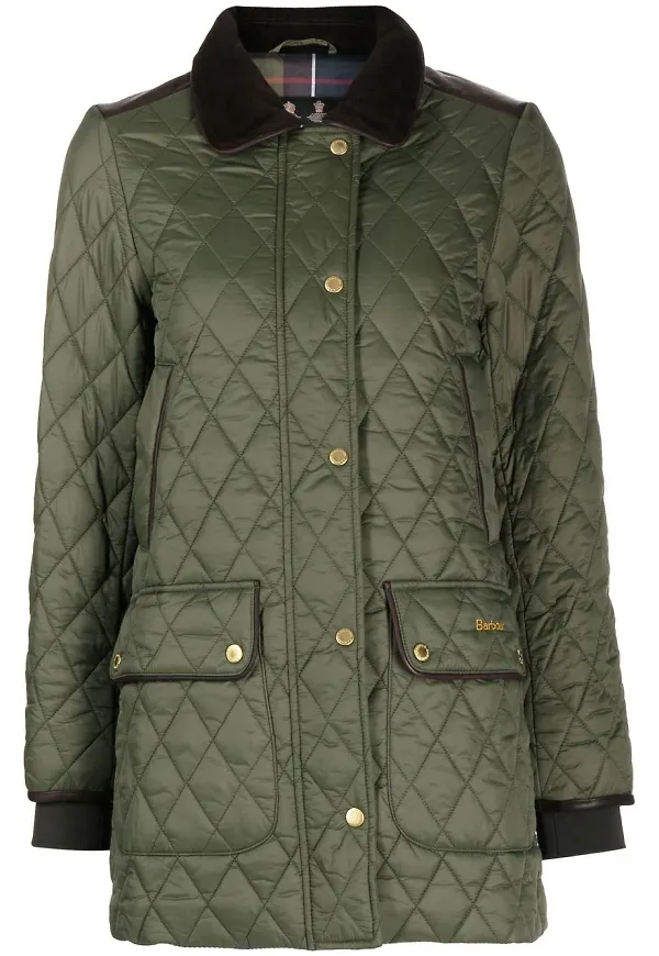 Barbour Kilmarie quiltad jacka - Grön