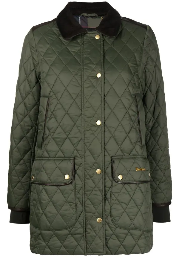 Barbour Kilmarie quiltad jacka - Grön
