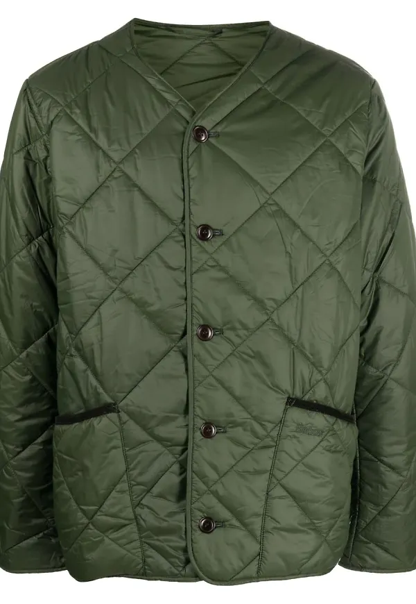 Barbour Lidesdale quiltad jacka - Grön