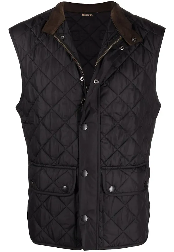 Barbour Lowerdale quiltad väst - Svart