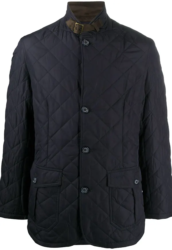 Barbour Lutz quiltad jacka - Blå