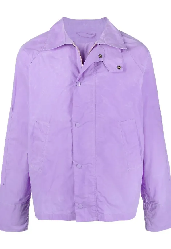 Barbour lättviktsjacka med dragkedja - Lila