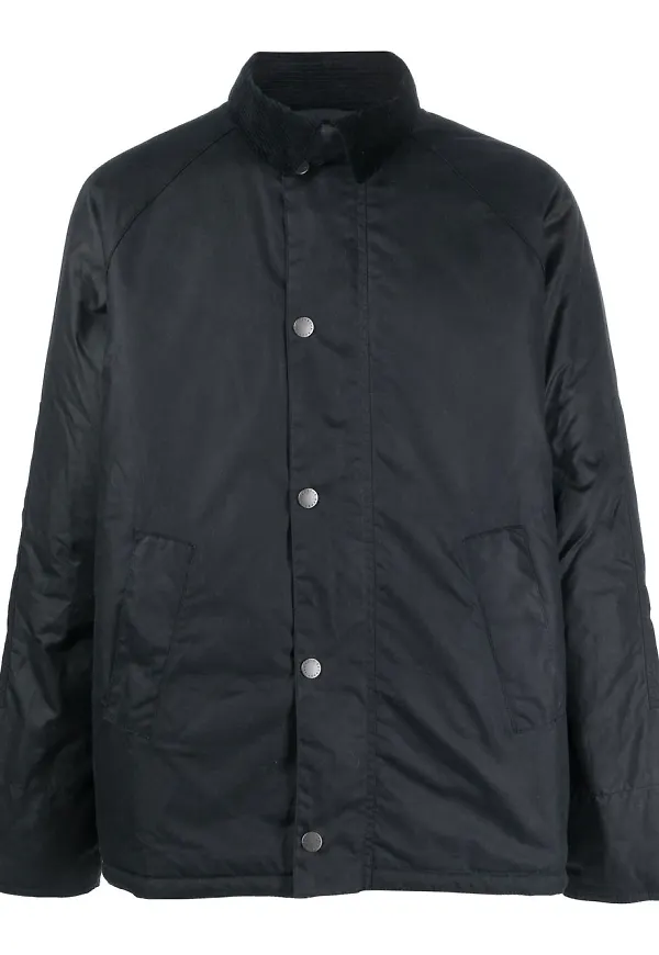 Barbour långärmad vaxjacka - Blå