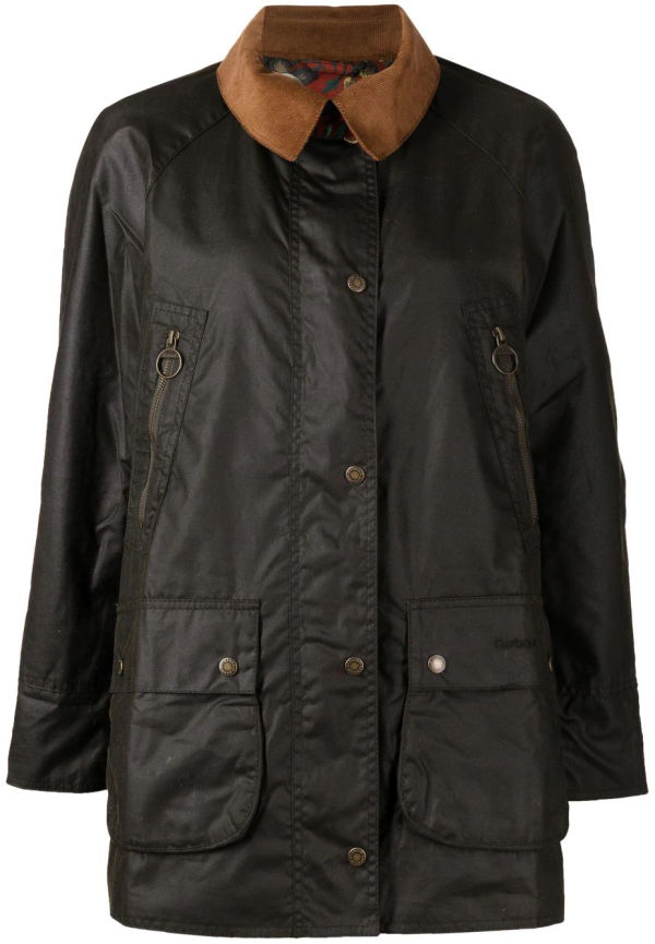 Barbour Mabley vaxjacka - Grön