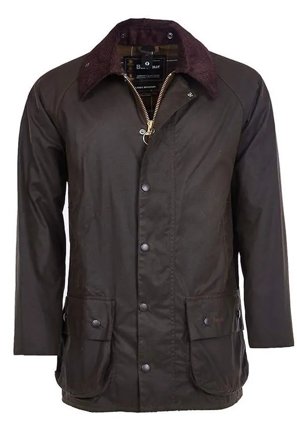 Barbour Men's Classic Beaufort Jacket Olive