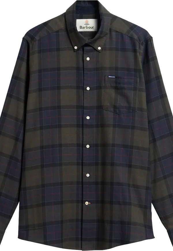 Barbour Men's Fortrose Shirt Shadow Classic Tartan