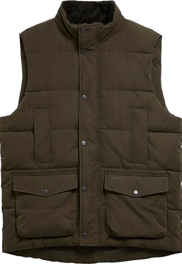 Barbour Men's Lonnen Gilet Dark Sage